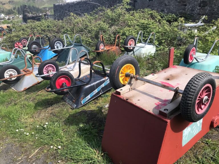 Photo electric tractor farm
